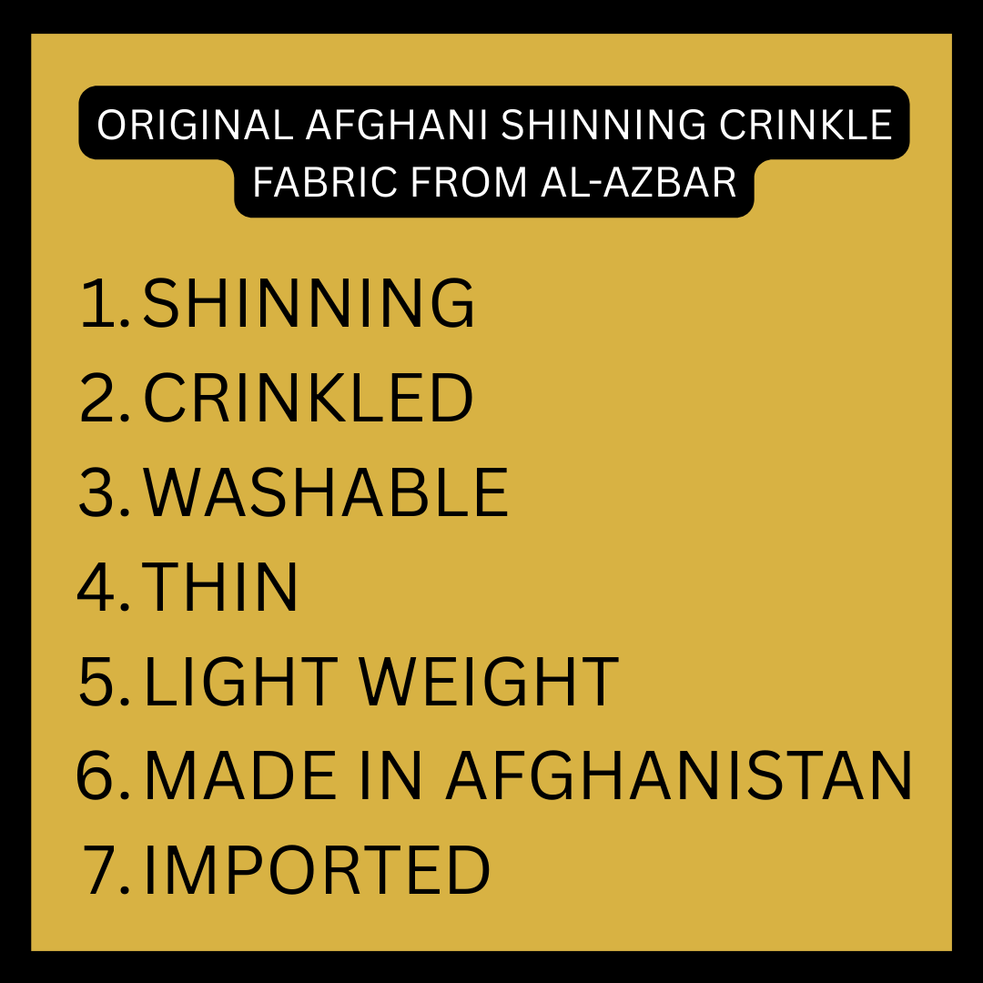 Afghani White Crinkle Fabric Turban for Men – Handmade Islamic Pagdi, Amama & Safa  Premium Traditional Headwear by AL-AZBAR