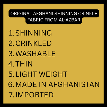 Afghani White Crinkle Fabric Turban for Men – Handmade Islamic Pagdi, Amama & Safa  Premium Traditional Headwear by AL-AZBAR