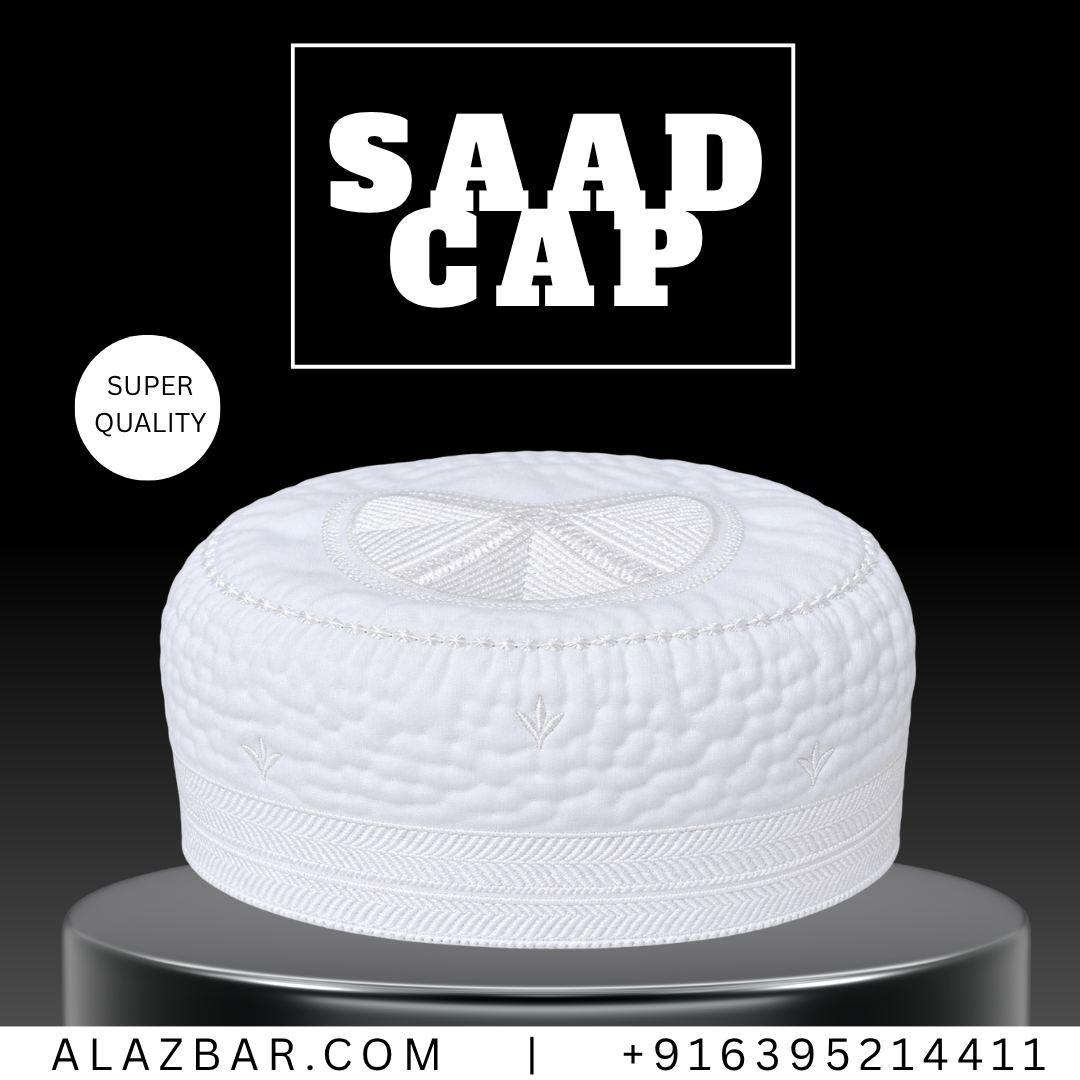 Saad Cap | Molana Saad Sahab Namaz Cap | Nizamuddin Markaz  – AL-AZBAR