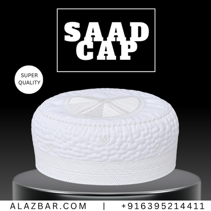 Saad Cap | Molana Saad Sahab Namaz Cap | Nizamuddin Markaz  – AL-AZBAR
