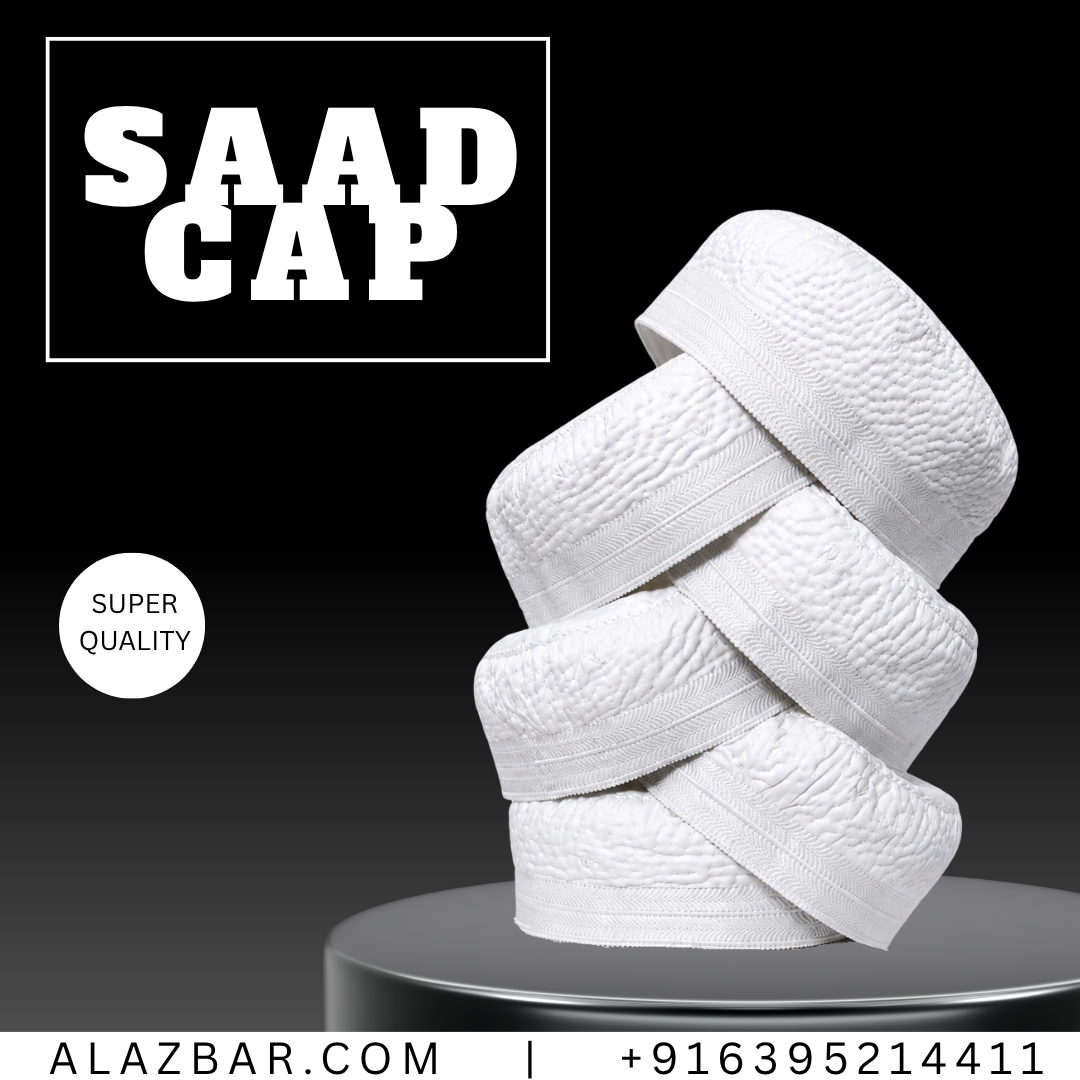 Saad Cap | Molana Saad Sahab Namaz Cap | Nizamuddin Markaz  – AL-AZBAR